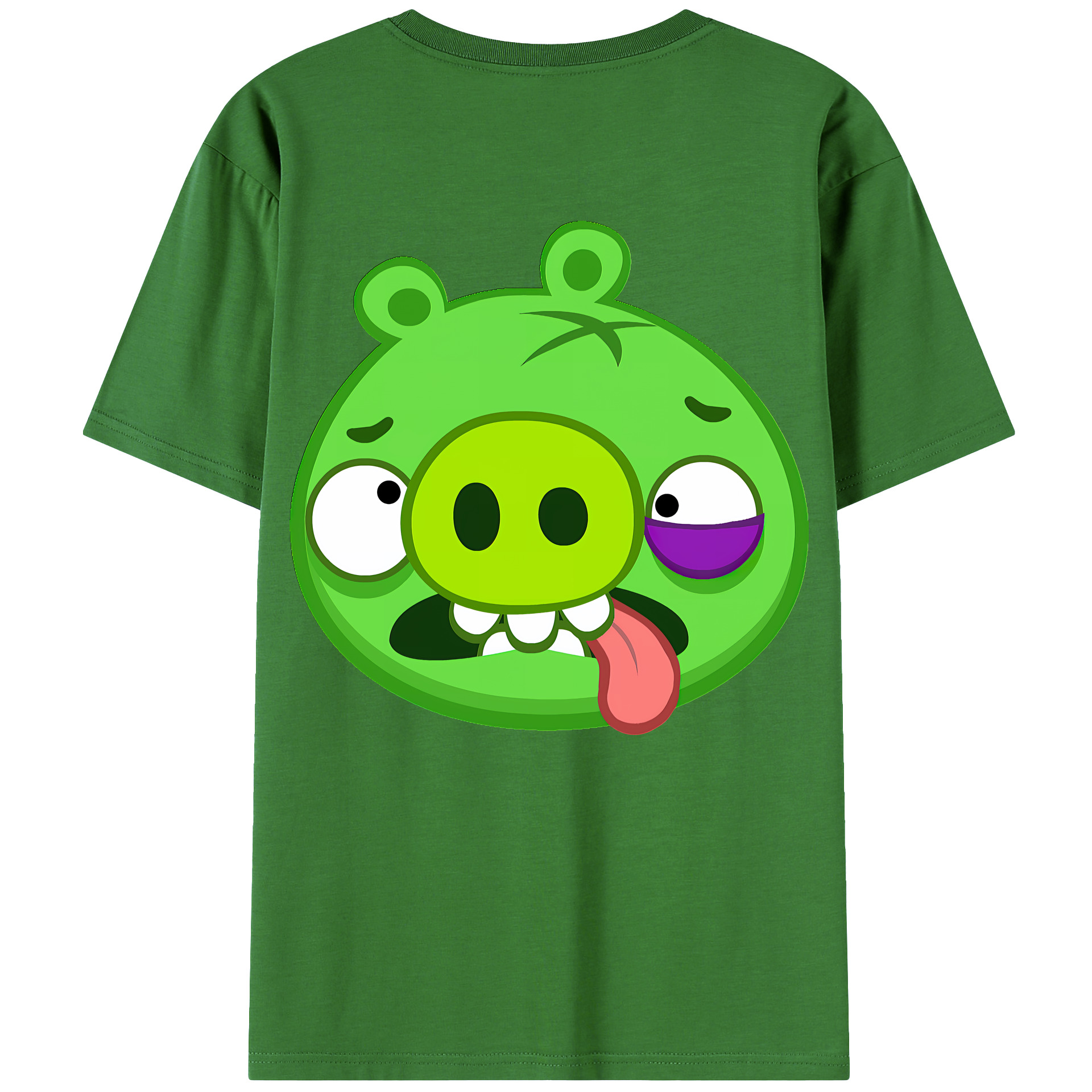 （画像用） Angry Birds アングリーバード レディース半袖Tシャツ(バックプリント)